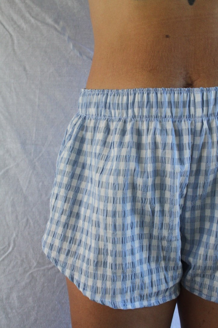 The Lounge Short - Sky Blue