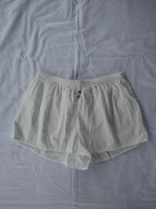 The Easy Boxer Short - White Daisy