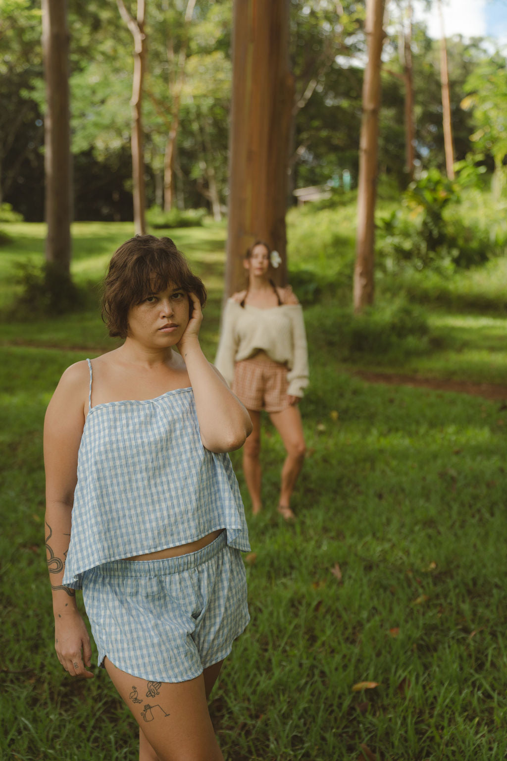 The Tie Top - Sky Blue