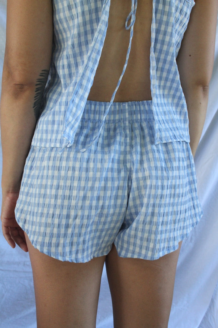 The Lounge Short - Sky Blue